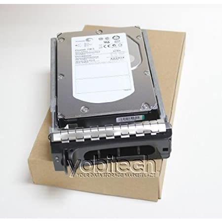 デル Dell互換 - 450GB 15K RPM SAS 3.5インチ HD - Mfg # 0RGW8 (ドライブとトレイ付き) 送料無料