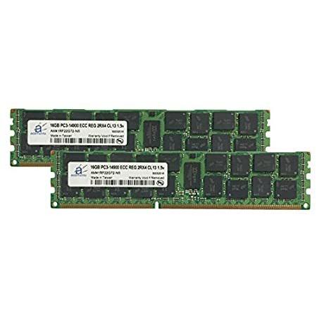 Adamanta 32GB (2x16GB) サーバーメモリアップグレード HP Proliant BL460c G8用 Intel Xeon E5- 送料無料