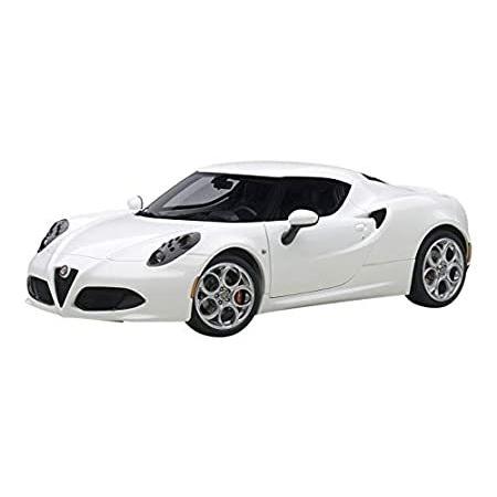 オートアート AUTOart 1/18 アルファロメオ 4C ホワイト 完成品 送料無料