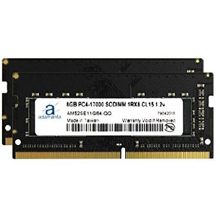 Adamanta 16 GB ( 2 x 8gb )ノートPCメモリアップグレード 