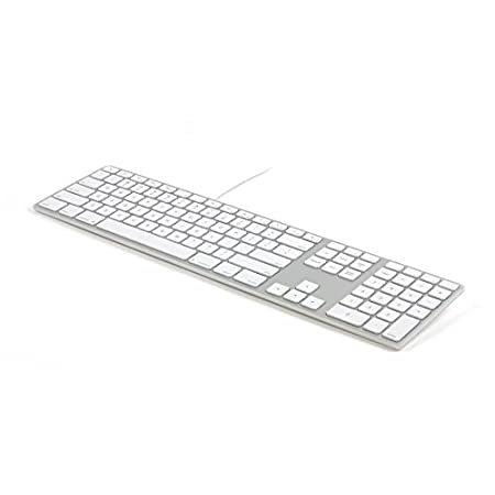 RGB Backlit Wired Aluminum Keyboard for Mac Silver 送料無料