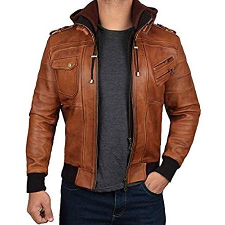 BlingSoul OUTERWEAR メンズ US サイズ: Medium カラー: ブラウン 送料無料