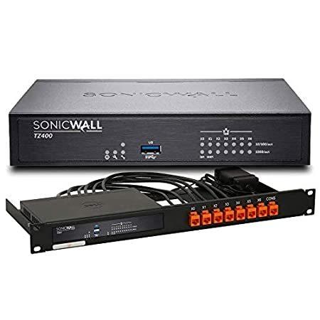 ソニックウォール SonicWall TZ400 CGSS YR Bundle Firewall Rackmount Kit 01-SSC-0505 送料無料