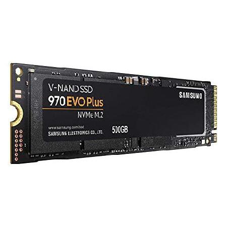 サムスン Samsung 970 EVO Plus Series 500GB PCIe NVMe M.2 Internal SSD (MZ-V7S500BW) 送料無料