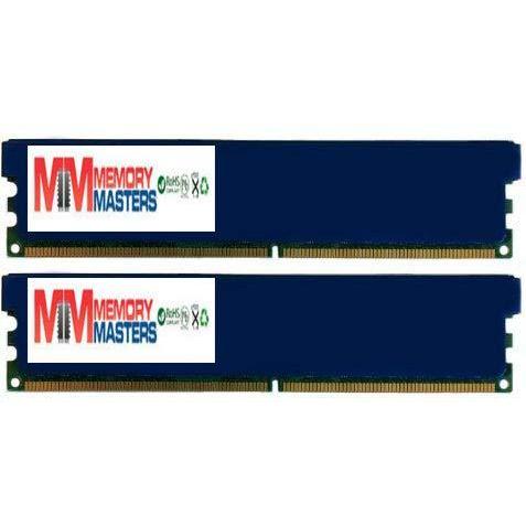 送料無料 MemoryMasters 8GB (2 X 4GB) DDR2 DIMM (240 pin) 800MHZ PC2-6400 PC2-6300 Desktop RAM with Red Heatspreaderss for Extra Cooling