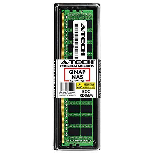 送料無料 A-Tech 32GB Module for QNAP TS-2888X NAS Servers - DDR4 2666MHz PC4-21300 ECC Registered DIMM 1.2V Memory RAM (Replacement for