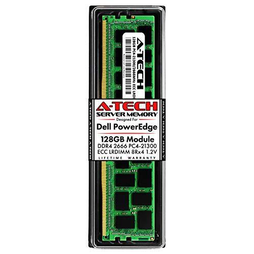 人気満点 128GB A-Tech 送料無料 Memory ECC 2666MHz DDR4 | C6420 R940, R740XD, R740, FC640, M640, T640, R640, R540, T440, R440, PowerEdge Dell for メモリー