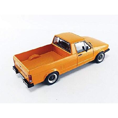 決算特価商品 Solido S1803502 Volkswagen 1:18 1982 VW Caddy Mk1 Custom-Orange， Black 送料無料
