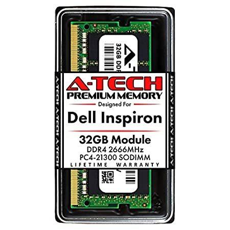 人気特価 A-Tech 32GB RAM for Dell Inspiron 5490, 5491, 7790 All-in-One | DDR4 2666MH 送料無料 メモリー