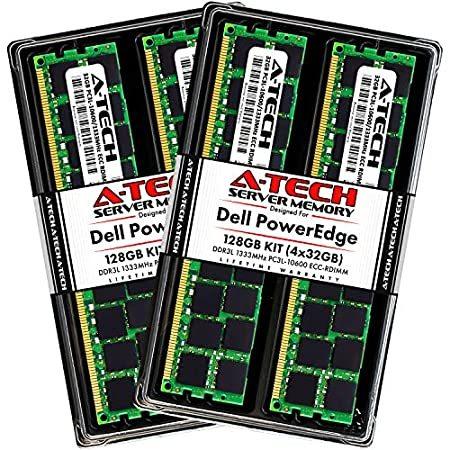 A-Tech 128GB (4x32GB) RAM for Dell PowerEdge T320, T420, T620 Tower Servers 送料無料