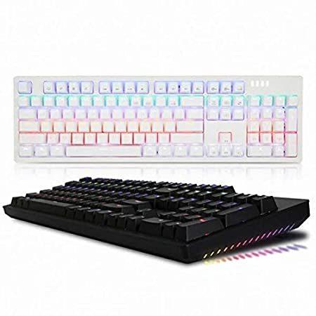 日本にはない厳選商品を海外からお届けABKO K515 RGB Gaming Quick Swap Switch Mechanical Keyboard (English/Korean  送料無料