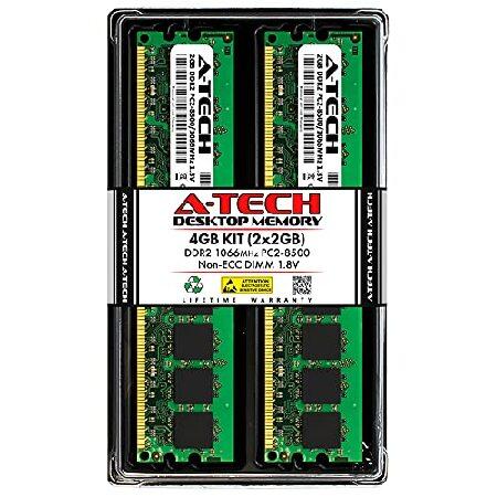 A-Tech 4GB (2x2GB) RAM Replacement for Kingston HyperX KHX8500AD2K2/4G DDR2 1066MHz PC2-8500 UDIMM Non-ECC 1.8V 240-Pin Memory Kit 送料無料 :NEW-B09CQGZ5Q5:アン・ロザージュ - 通販 - Yahoo!ショッピング