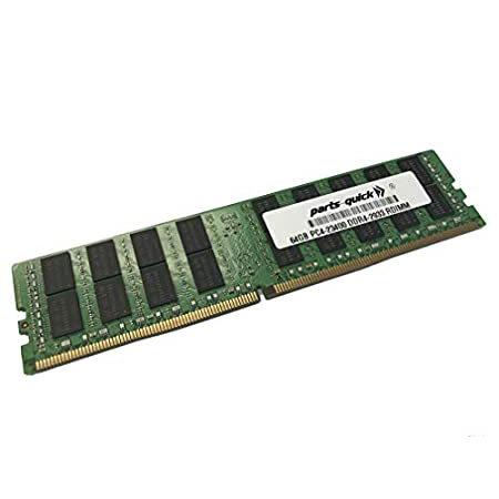 大人気新作  parts-quick 64GB (1X64GB) メモリ HP Apollo 4510 Gen10対応 DDR4-2933 CAS-21-21 EC 送料無料 メモリー