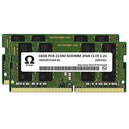 Omega 32GB (2x16GB) Gaming Laptop Memory Upgrade DDR4 2666MHz PC4-21300 SOD 送料無料
