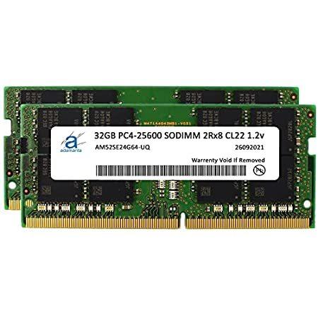 Adamanta 64GB (2x32GB) Compatible for HP EliteBook， EliteOne， Envy x360，OME 送料無料