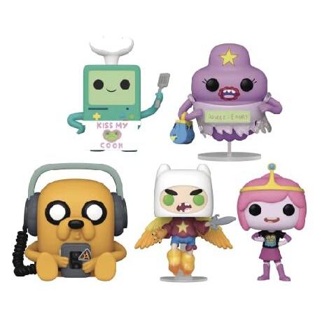 ファンコ Funko 送料無料 5個セット 3 75インチ コレクション用ビニールフィギュア アドベンチャー タイム アニメーション Pop その他 絶妙なデザイン Themtransit Com