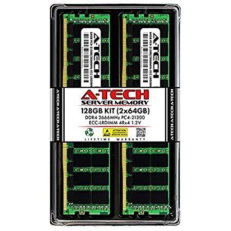 エーテック A-Tech 128GB (2x64GB) RAM for Nutanix NX-6035C-G5 DDR4 2666MHz PC4-21300  送料無料