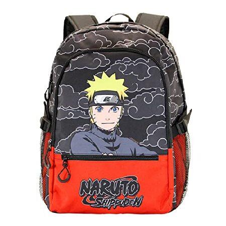 国内にはない海外からの厳選商品をお届け致します！KARACTERMANIA Naruto Clouds-Fan HS Fight Backpack Extra Large 17 Inch Laptop Bag Official, Black 送料無料