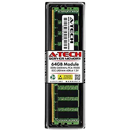 エーテック A-Tech 64GB Memory RAM for Supermicro SYS-5038A-I DDR4 2400MHz PC4-19200  送料無料