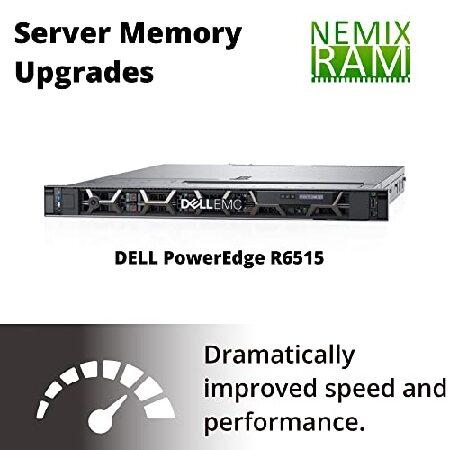 新品/特典付き NEMIX RAM 64GB (4x16GB) DDR4-3200 PC4-25600 ECC RDIMM Registered Server Memory Upgrade Compatible with Dell PowerEdge R6515 Rack Server 送料無料