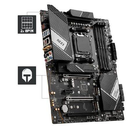 買い超安い MSI PRO X670-P WiFi ProSeries Motherboard (AMD AM5， DDR5， PCIe 4.0， SATA 6Gb/s， M.2， USB 3.2 Gen 2， Wi-Fi 6E， HDMI/DP， ATX) 送料無料