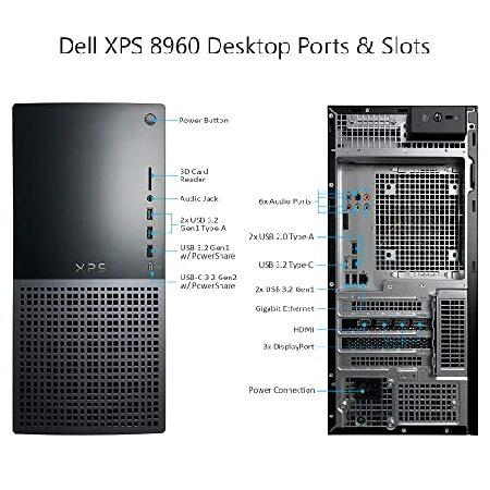 開店記念セール デル Dell XPS 8960 Tower Desktop Computer - 13th Gen Intel Core i7-13700K 16-Core up to 5.40 GHz CPU， 16GB DDR5 RAM， 2TB NVMe SSD + 16TB HDD， 送料無料