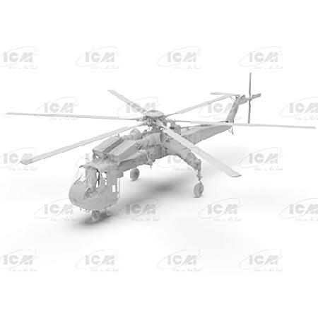 ICM 1/35 アメリカ陸軍 重輸送ヘリコプター シコルスキー CH-54A タルヘ プラモデル 53054 