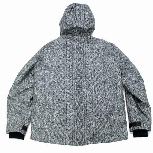 UNDERCOVER アンダーカバー 21AW 3レイヤーKN転写フードブルゾン