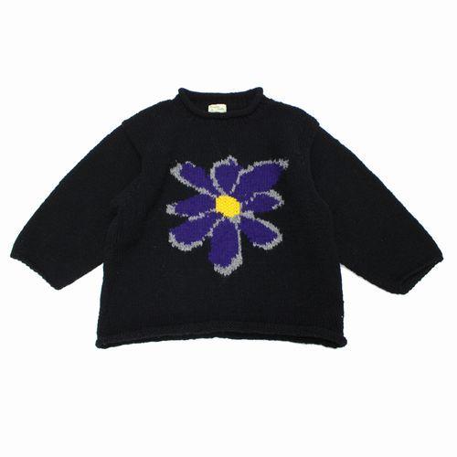 Niche. × MacMahon Knitting Mills 21AW Flower Roll Neck Knit フラワー ロールネック