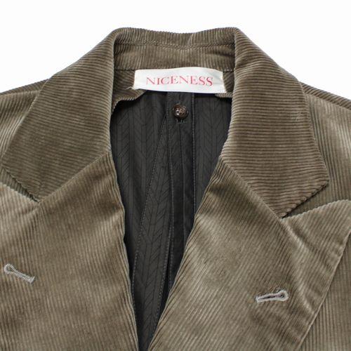 NICENESS ナイスネス 22AW JACKSON / INDIAコットンコーデュロイダブル 
