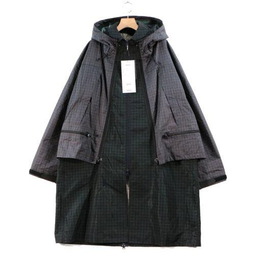 アンダーカバー　ニットレイヤードコート UNDER COVER（アンダーカバー）ニット・セーター 茶 サイズ:3(L