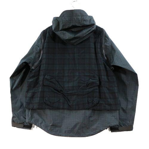 UNDERCOVER アンダーカバー 22SS チェック レイヤード ジャケット 2 