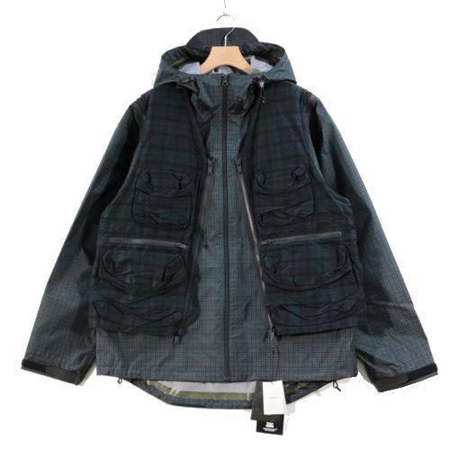 UNDERCOVER アンダーカバー 22SS チェック レイヤード ジャケット 5  