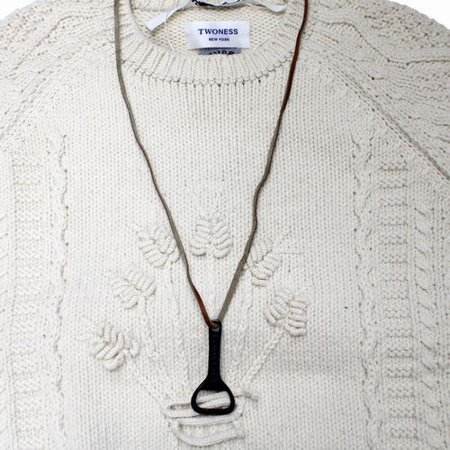 SUNSEA × Midorikawa TWONESS 20AW PUB SWEATER 2 ニット 3 ホワイト