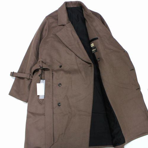 semoh ウールカシミヤ　ベルテッドコート TOMORROWLAND collection コート アウター スーパーカシミヤ