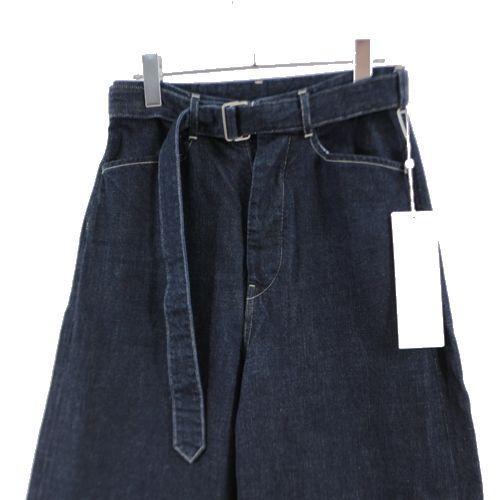 blurhms ブラームス 22SS 12oz SELVAGE DENIM LONG BELTED PANTS blurhms ブラームス 22SS 12oz SELVAGE DENIM LONG BELTED PANTS
