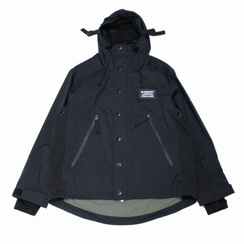BURBERRY バーバリー Logo Applique Technical Twill Hooded BURBERRY バーバリー Logo Applique Technical Twill Hooded