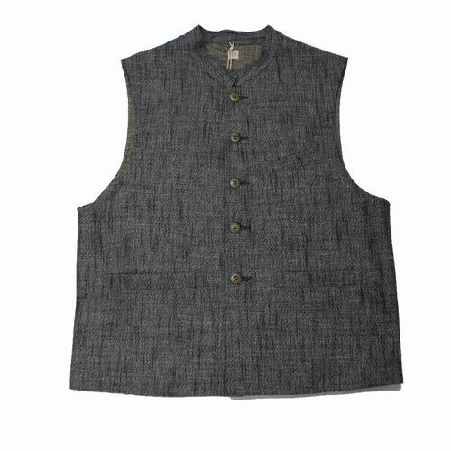 Taiga Takahashi タイガタカハシ 23SS LOT 107 STAND COLLAR VEST 