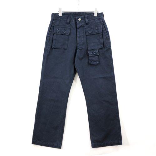 SASSAFRAS ササフラス ブッシュパンツ S ネイビー : unstitch Yahoo!店 