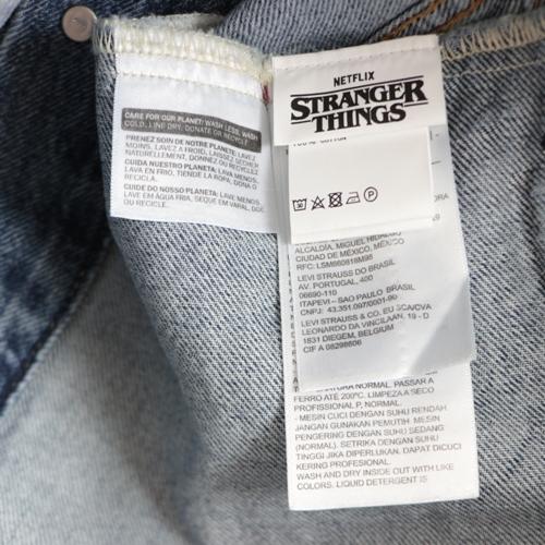 UNDERCOVER × LEVI'S × Netflix Stranger Things 22AW Hellfire Club Capsule Collection デニムジャケット XL インディゴ｜unstitch｜05