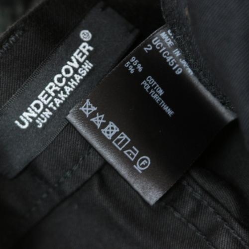 UNDERCOVER アンダーカバー 23SS ハードダメージストレッチスリム 