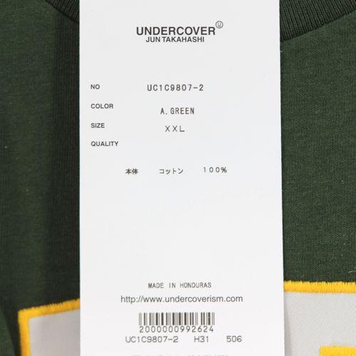 UNDERCOVER STAR WARS アンダーカバー 23SS TEE JEDI SatinPatch Tシャツ XXL グリーン｜unstitch｜04