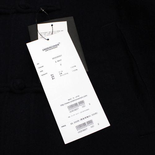 UNDERCOVER アンダーカバー 23AW 縮絨ウールチャイナブルゾン UNDERCOVER アンダーカバー 23AW 縮絨ウールチャイナブルゾン