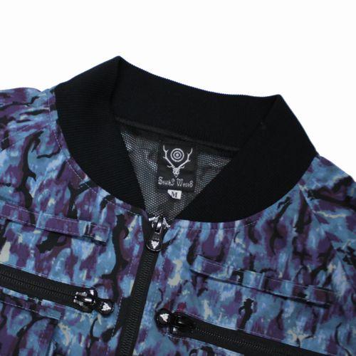 Mサイズ！south2 west8 マルチポケットジップ2ウェイジャケット SOUTH2 WEST8〉 ポケット使いが斬新な新型フィールドウェア