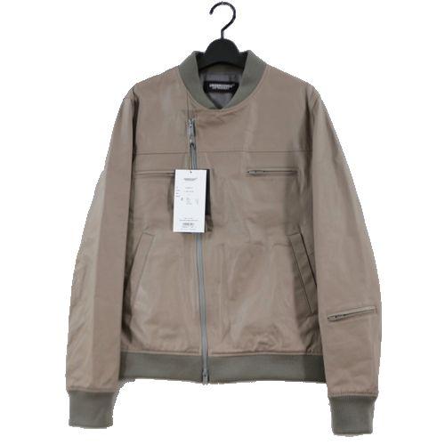 undercover｜レザージャケット｜3 UNDERCOVER アンダーカバー 22AW レザーライダースジャケット 3 グレー