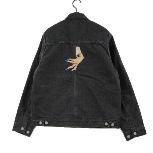 UNDERCOVER アンダーカバー 23AW ハンドビーズ 裏シャギーCK 加工G 