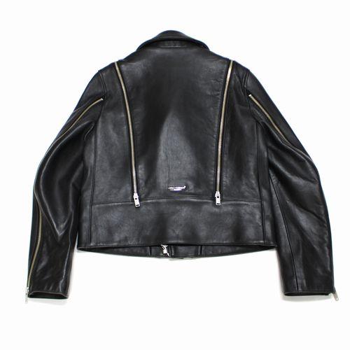 【定価17.6万円】Under Cover レザーダブルライダースジャケット アンダーカバー UNDERCOVER ダブルジップライダースレザー