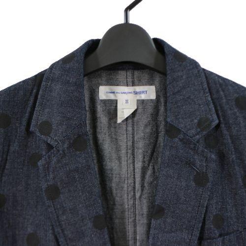 COMME des GARCONS SHIRT コムデギャルソンシャツ 13AW ドットデニム 