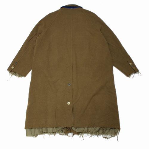 UNDERCOVER アンダーカバー 23AW 縮絨 ステンカラーコート UC2C4302 3 