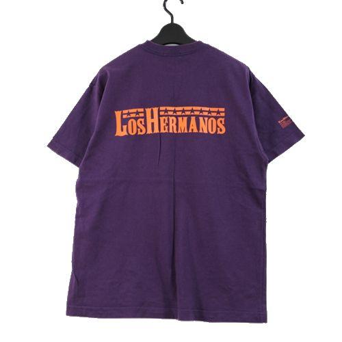 NEIGHBORHOOD ネイバーフッド Los Hermanos Tシャツ M パープル 